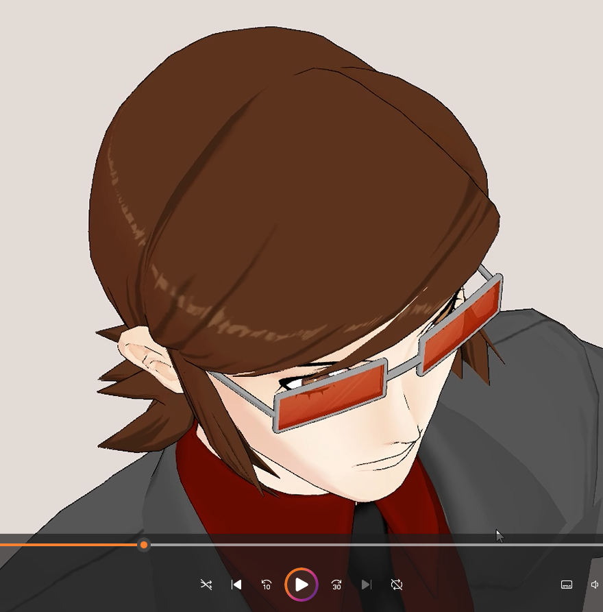 克哉の顔をくるくるする動画(21.9MB)